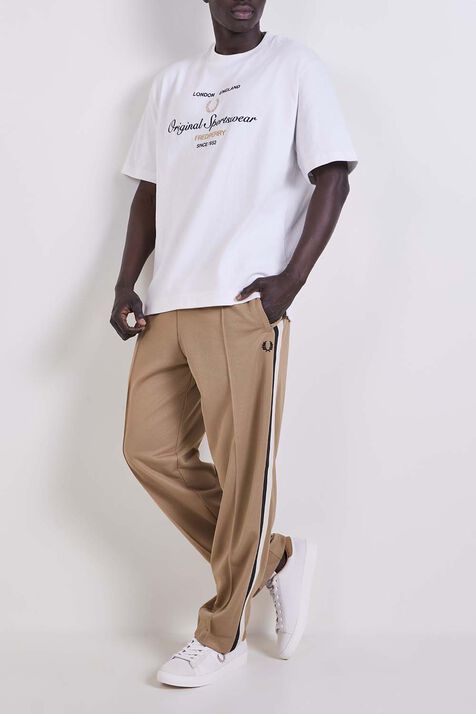 חולצת טי בגזרה משוחררת FRED PERRY